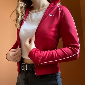 Red Hollister Jacket